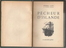 PIERRE LOTI**PECHEUR D' ISLANDE**HARDCOVER DE COULEUR VERTE**CALMANN-LEVY**