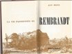 JAN MENS**LA VIE PASSIONNEE DE REMBRANDT**MARABOUT HARDCOVER BRUN EN CARTON.** - 1 - Thumbnail