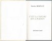 MAURICE MESSEGUE**C' EST LA NATURE QUI A RAISON**RELURE SPLENDIDE++EDITIONS FAMOT** HARDCOVER SKYVER - 3 - Thumbnail