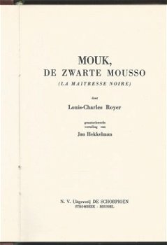 LOUIS-CHARLES ROYER**MOUK*DE ZWARTE MOUSSO**MAITRESSE NOIRE* - 5