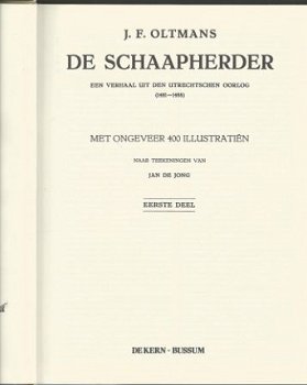 J. F. OLTMANS**DE SCHAAPHERDER*GELE HARDCOVER*DE KERN BUSSUM - 3