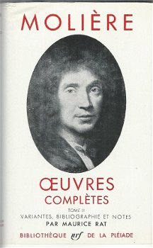MOLIERE**OEUVRES COMPLETES**TOME II**MAURICE RAT**BIBLIOTHEQUE NRF DE LA PLEIADE - 4