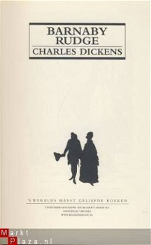 CHARLES DICKENS**BARNABY RUDGE**LUXE HARDCOVER*READERS DIGES - 2
