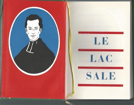 PIERRE BENOIT **LE LAC SALE** CLUB DU LIVRE CATHOLIQUE INTENATIONAL. EXEMPLAIRE NR. 381 - 2