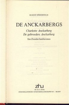 MARGIT SÖDERHOLM**DE ANCKARBERGS*CHARLOTTE+DE GEBROEDERS** - 2