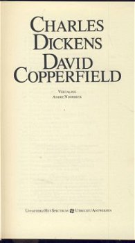 CHARLES DICKENS**DAVID COPPERFIELD**TEXTUUR LINNEN**DUSTJACK - 4