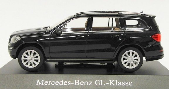 1:43 Norev Mercedes Benz GL Class 2012 donkerblauw SUV 4x4 - 3