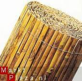 Tuinschermen bamboe 2x5mtr €19,99 gesp.. - 1
