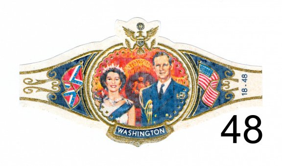Washington - Serie 18 Geschiedenis van de 20ste eeuw NF (rood-groen-blauw 1-60) - 1