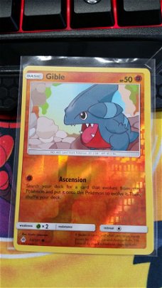 Gible  60/131  Common  (reverse) S & M Forbidden Light