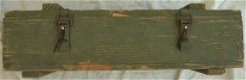 Munitie Kist / Ammo Crate, Mortier Granaten / Mortar Shells, afm.:56x32x14cm, Zwitserland, 1942. - 2 - Thumbnail