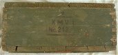 Munitie Kist / Ammo Crate, Mortier Granaten / Mortar Shells, afm.:56x32x14cm, Zwitserland, 1942. - 3 - Thumbnail