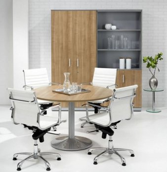 Ronde vergadertafel 120cm - 2