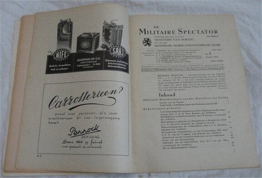 Maandblad, de Militaire Spectator, Moorman's Periodieke Pers, Nr.1 Januari 1947.(Nr.1) - 3