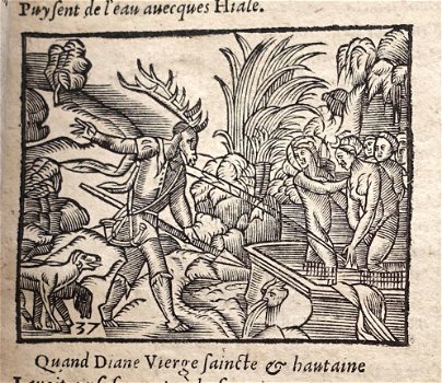 Les Quinze Livres de la Métamorphose d'Ovide [c1580] 180 ill - 1