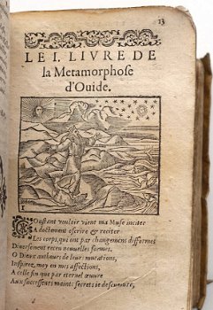 Les Quinze Livres de la Métamorphose d'Ovide [c1580] 180 ill - 5