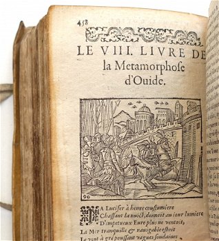 Les Quinze Livres de la Métamorphose d'Ovide [c1580] 180 ill - 7