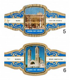 Derk de Vries - Serie 217 Zichten GF (blauw 1-10)