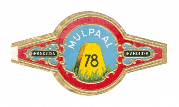 Grandiosa - Reclameband Mijlpaal 78 HG - 1