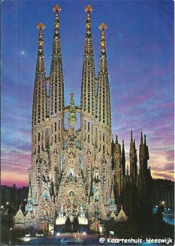 Spanje Barcelona Templo Sagrada Familia - 1