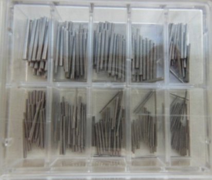 100 voorsteekstiften/ conische pennen nr. 0302 0.60x1.00-11mm - 6