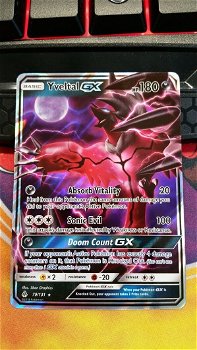 Yveltal GX 79/131 Ultra Rare S&M Forbidden Light - 0