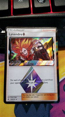 Lysandre Prism Star  110/131  Holo Rare S&M Forbidden Light