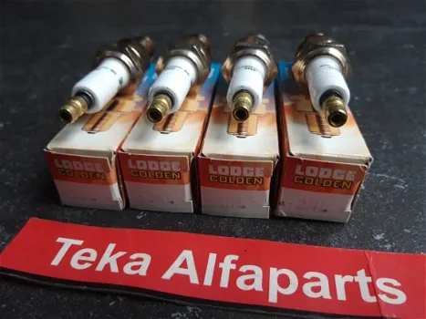 Golden Lodge 2HL Bougies 4x Zündkerzen Spark Plugs NOS - 0