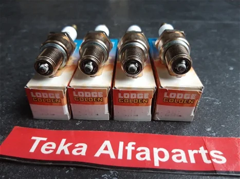 Golden Lodge 2HL Bougies 4x Zündkerzen Spark Plugs NOS - 1