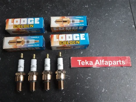 Golden Lodge 2HL Bougies 4x Zündkerzen Spark Plugs NOS - 2