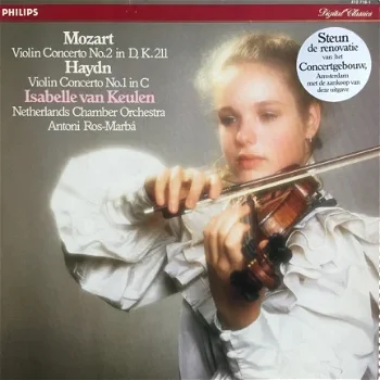 LP - Mozart - Haydn - Isabelle van Keulen - 0