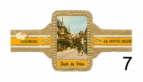 Derk de Vries - Serie 84 Zichten NF (oranje 1-10) - 1