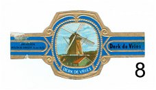 Derk de Vries - Serie 213 Zichten NF (blauw 1-10)