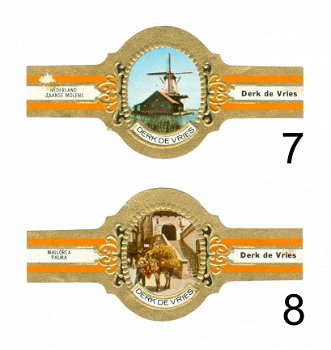Derk de Vries - Serie 243 Zichten NF (oranje 1-10) COMPLEET - 3