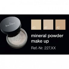 Mineral powder make-up van Jean d'Arcel, verschillende tinten