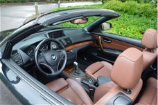 BMW 1-serie Cabrio - 1-Serie 120d High Exe leer/navi/voll dealer onderh