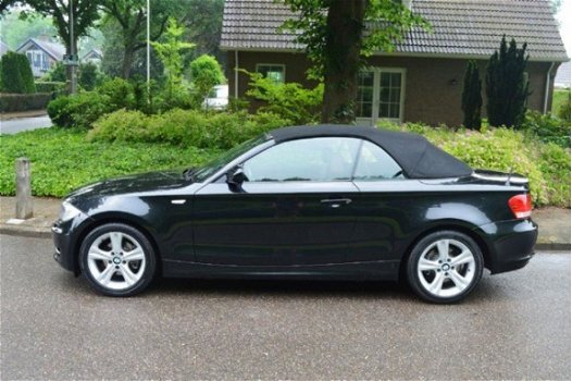 BMW 1-serie Cabrio - 1-Serie 120d High Exe leer/navi/voll dealer onderh - 1