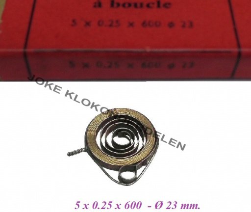 === Veer = 5 mm. = z.g.a.n. === 37356 - nr. 1