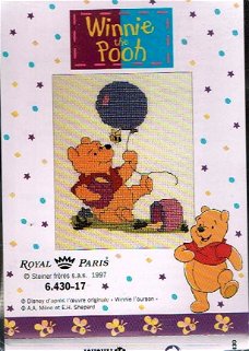 WINNIE THE POOH BORDUURPAKKET ,WINNIE met BALLON 17, laatste