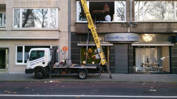 ladderlift verhuislift meubellift snel veilig goedkoop vanaf 50 euro !!!! - 2