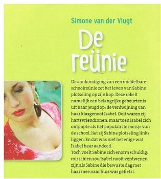 Simone van der Vlugt = De reunie (lijsters uitgave) - 2