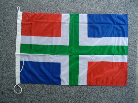 Groningen BOOT vlag 50 x 75 cm - 2