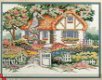 borduurpatroon Dimensions 163 Country Cottage - 1 - Thumbnail