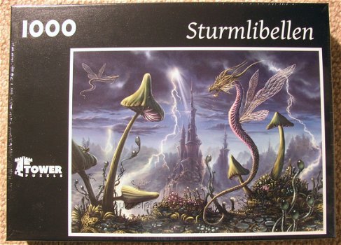 Tower Puzzle - Sturmlibellen - 1000 Stukjes - 2