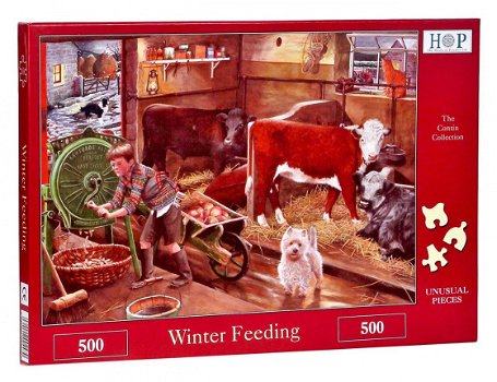 The House of Puzzles - Winter Feeding - 500 Stukjes - 2