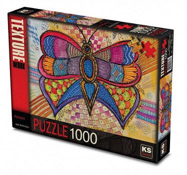 KS Games - Butterfly - 1000 Stukjes Nieuw - 2