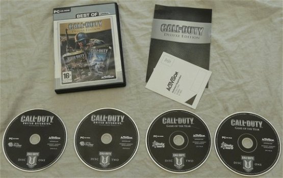 PC Spel / Game, Best of Call of Duty Deluxe Edition, PC CDROM, Activision, 2003-2004. - 4