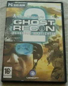 PC Spel / Game, Tom Clancy's Ghost Recon Advanced Warfighter 2, PC DVD-ROM, UBISOFT, 2007.(Nr.1)