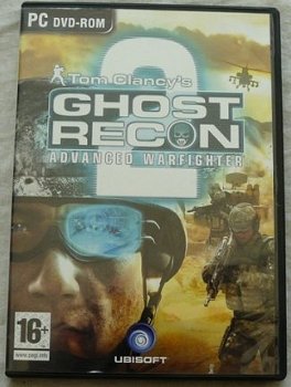 PC Spel / Game, Tom Clancy's Ghost Recon Advanced Warfighter 2, PC DVD-ROM, UBISOFT, 2007.(Nr.1) - 1