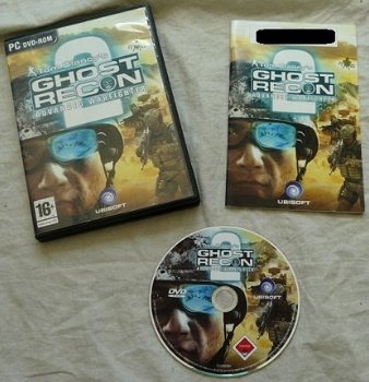 PC Spel / Game, Tom Clancy's Ghost Recon Advanced Warfighter 2, PC DVD-ROM, UBISOFT, 2007.(Nr.1) - 4